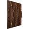 Ekena Millwork 19 5/8in. W x 19 5/8in. H Willow EnduraWall Decorative 3D Wall Panel Covers 2.67 Sq. Ft. WP20X20WWCDC - alternate 3